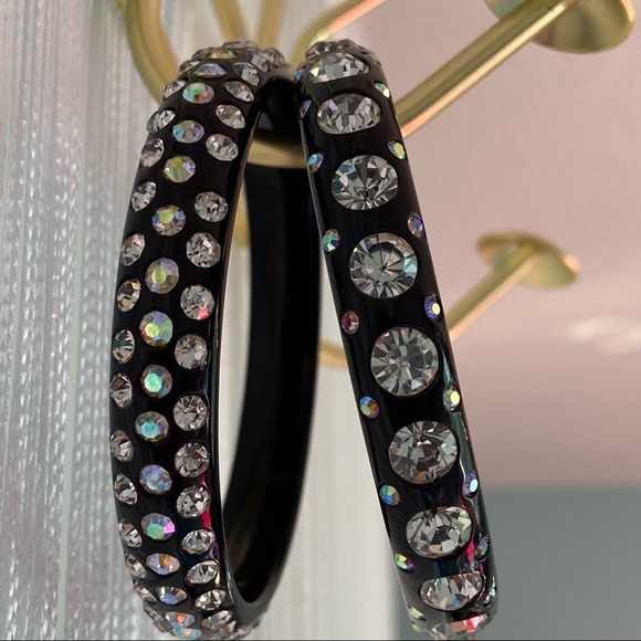 Bebe Shiny Black Bracelets - Picture 2 of 16